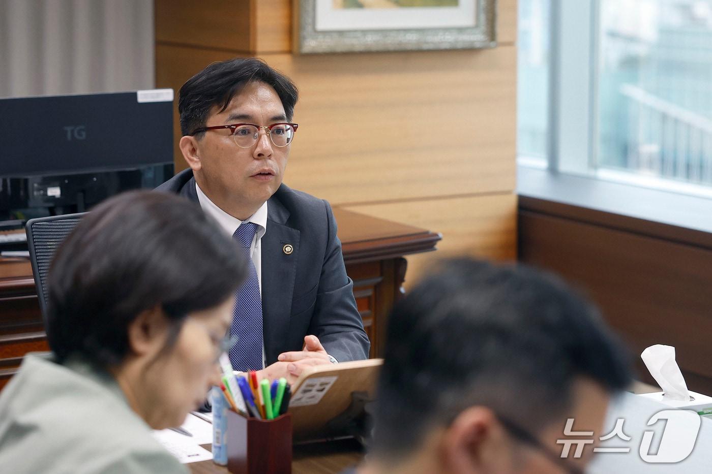 본문 이미지 - 박정성 산업통상부 통상교섭본부장 (산업통상부 제공. 재판매 및 DB 금지) 2026.9.11 ⓒ 뉴스1