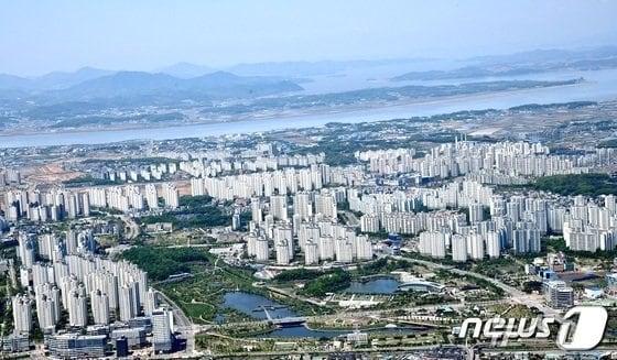 본문 이미지 - 파주시 운정신도시 전경. /뉴스1 DB