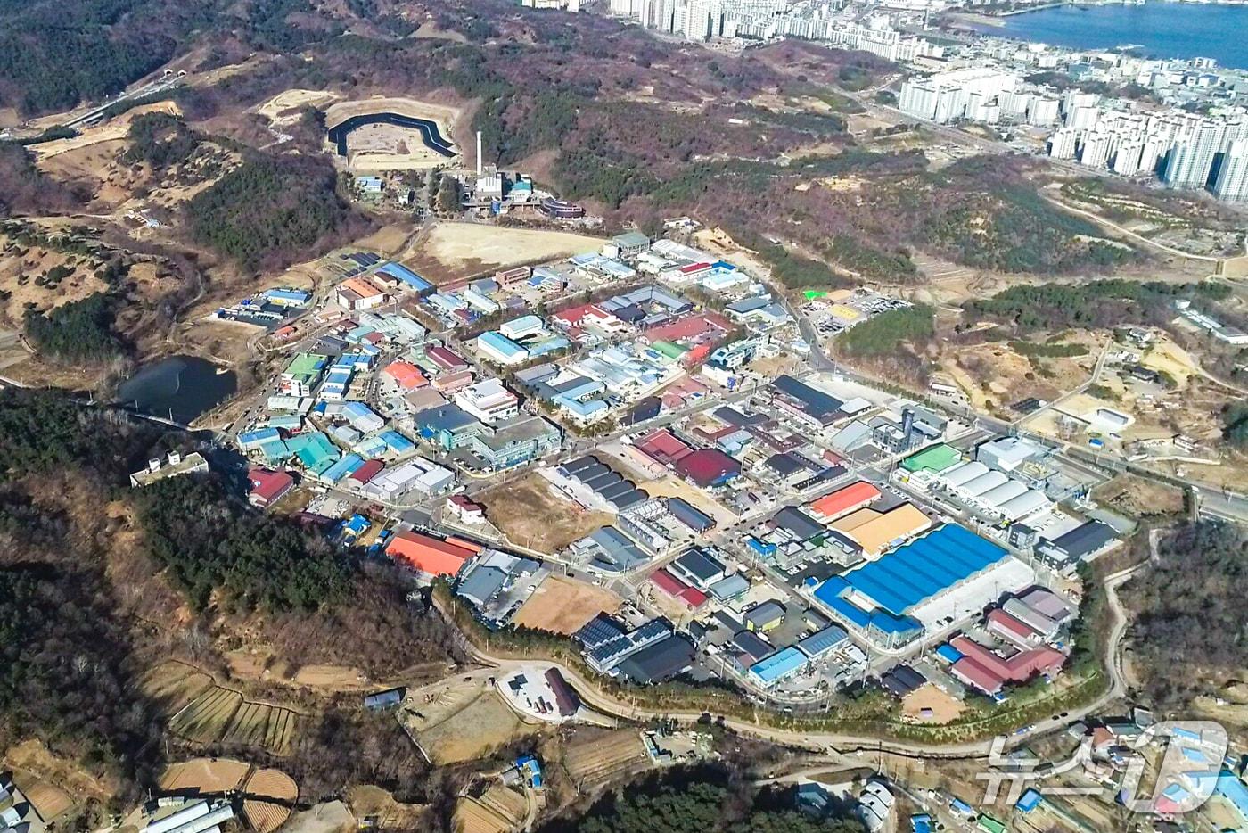 본문 이미지 - 속초 대포농공단지 전경. (속초시 제공. 재판매 및 DB 금지)