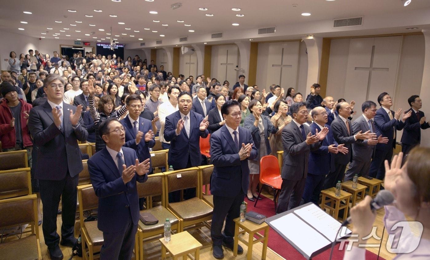 본문 이미지 - '2026 런던 선교사 콘퍼런스' 현장 사진 (제공=여의도순복음교회 )/뉴스1
