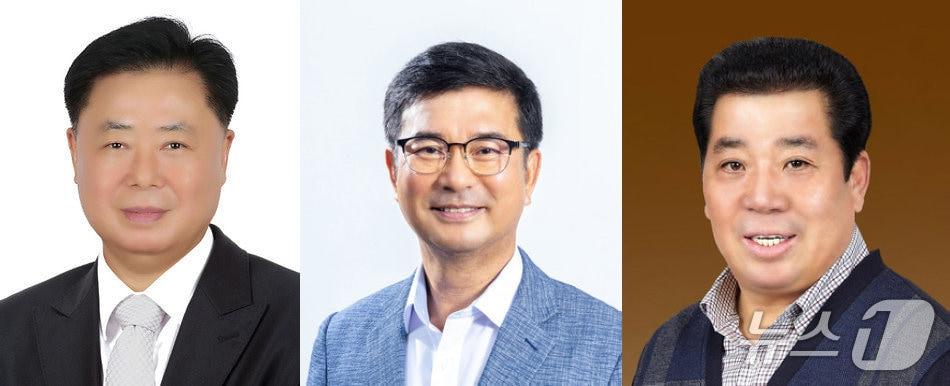 본문 이미지 - 왼쪽부터 고경열 배원인쇄사 대표, 박상춘 ㈜가보피앤비 대표, 박희태 ㈜샤크커뮤니케이션 대표 (제공=문화체육관광부)/뉴스1