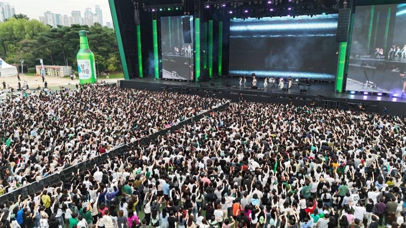 본문 이미지 - 2026 이슬라이브 페스티벌 현장 이미지.(하이트진로 제공)