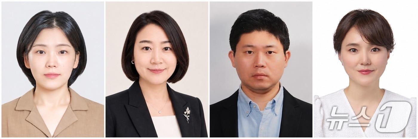 본문 이미지 - 왼쪽부터 영어영문학과 김유진 교수, 상담심리학과 이성원 교수, 역사교육학과 이상훈 교수, 교수학습혁신센터 이승영 연구교수. (한남대학교 제공. 재판매 및 DB금지) /뉴스1