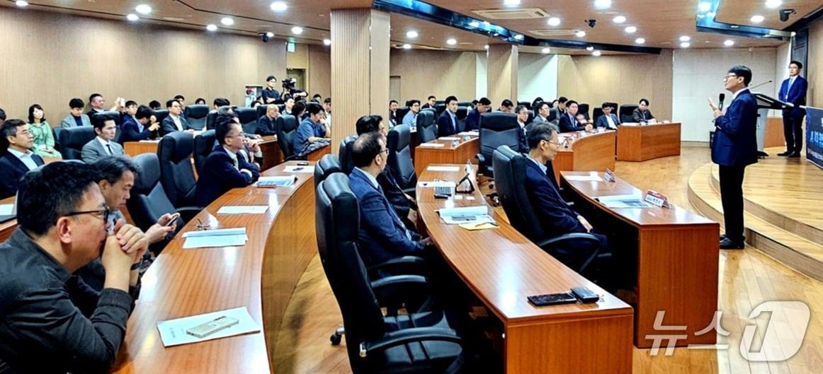 본문 이미지 - 한국벤처캐피탈학회 창립총회.(호서대학교 제공. 재판매 및 DB 금지)