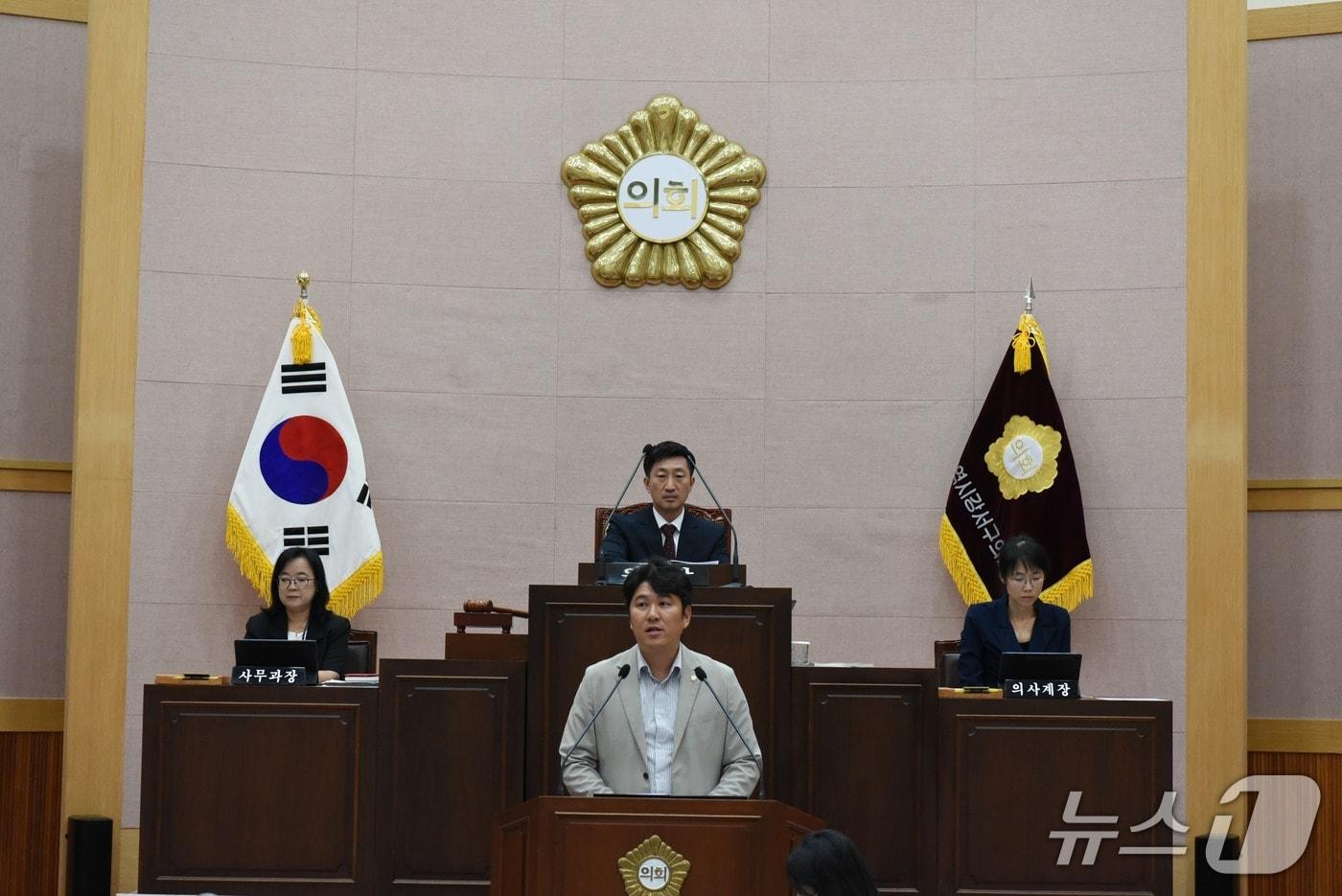 본문 이미지 - 김정용 강서구의회 부의장.(강서구의회 제공. 재판매 및 DB금지)