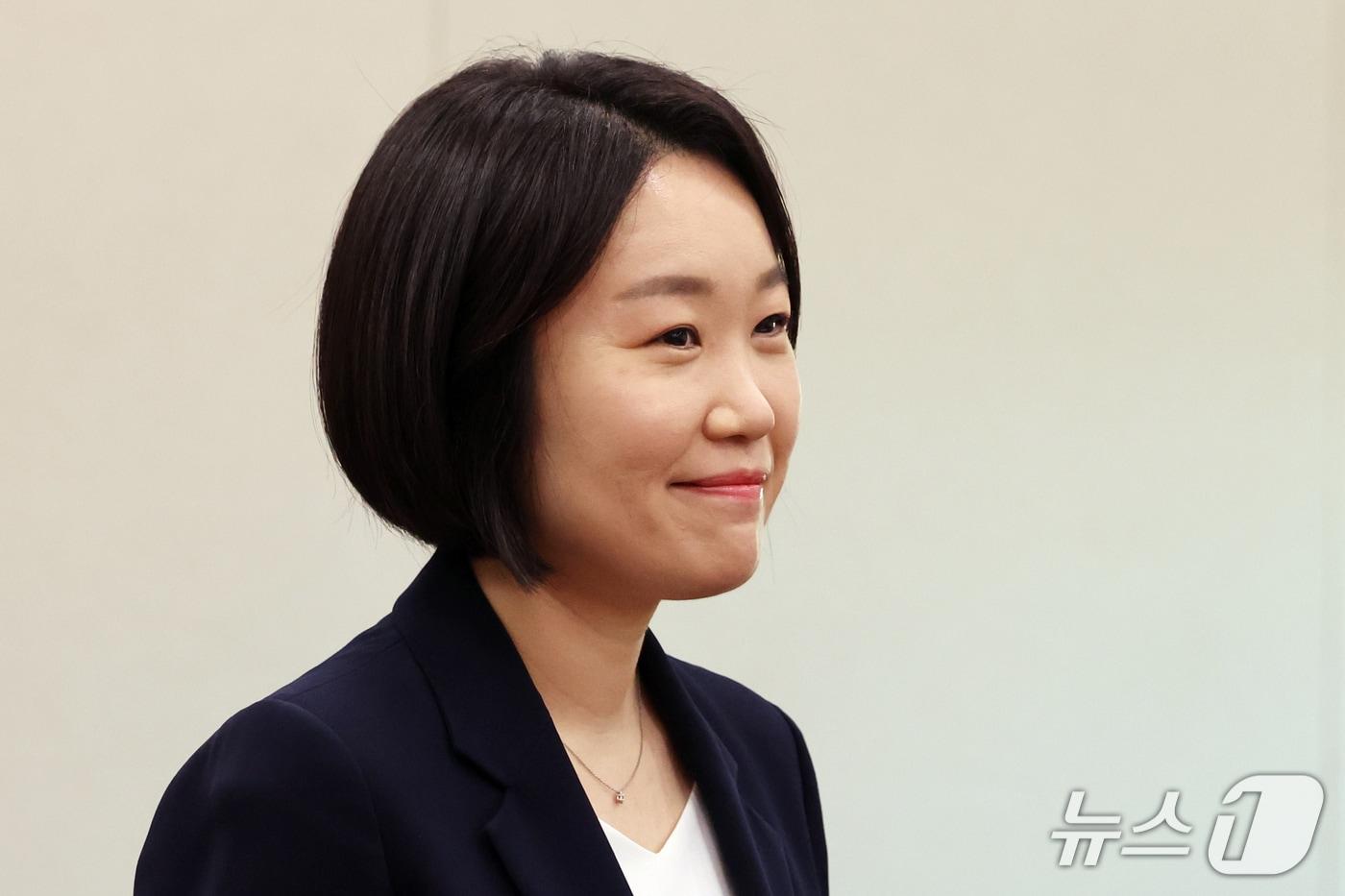 본문 이미지 - 이소영 중소벤처기업부 장관 후보자가 15일 오전 서울 여의도 국회 산업통상자원중소벤처기업위원회에서 열린 인사청문회에 출석하고 있다. 2026.9.15 ⓒ 뉴스1 황기선 기자