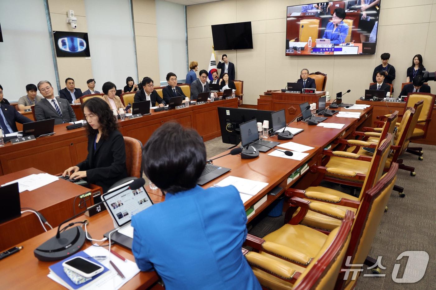 본문 이미지 - 15일 서울 여의도 국회에서 열린 과학기술정보방송통신위원회 전체회의 2026.9.15 ⓒ 뉴스1 황기선 기자