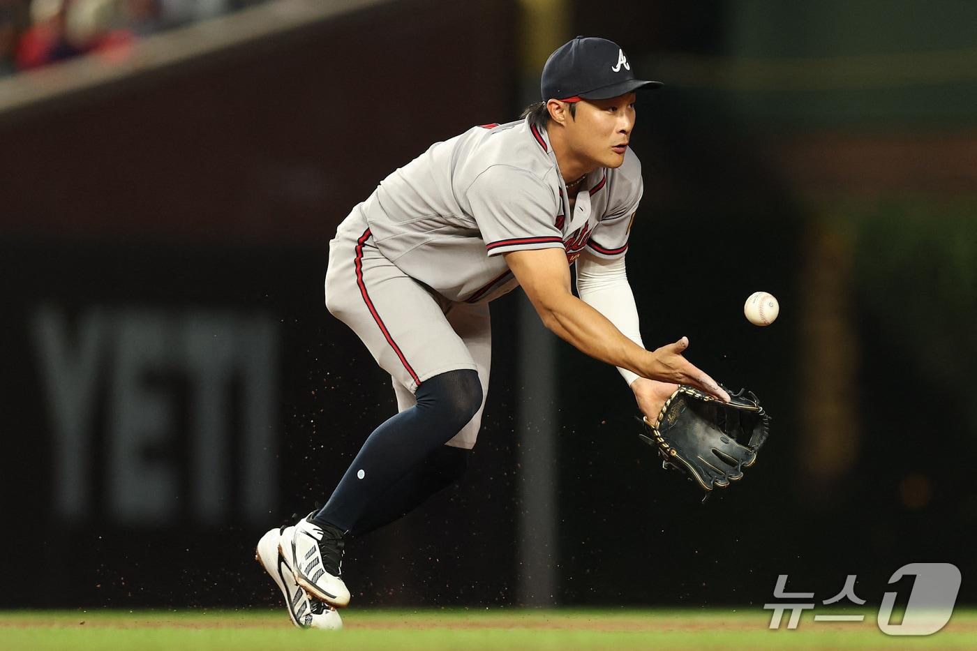 본문 이미지 - MLB 애틀랜타 김하성. ⓒ AFP=뉴스1