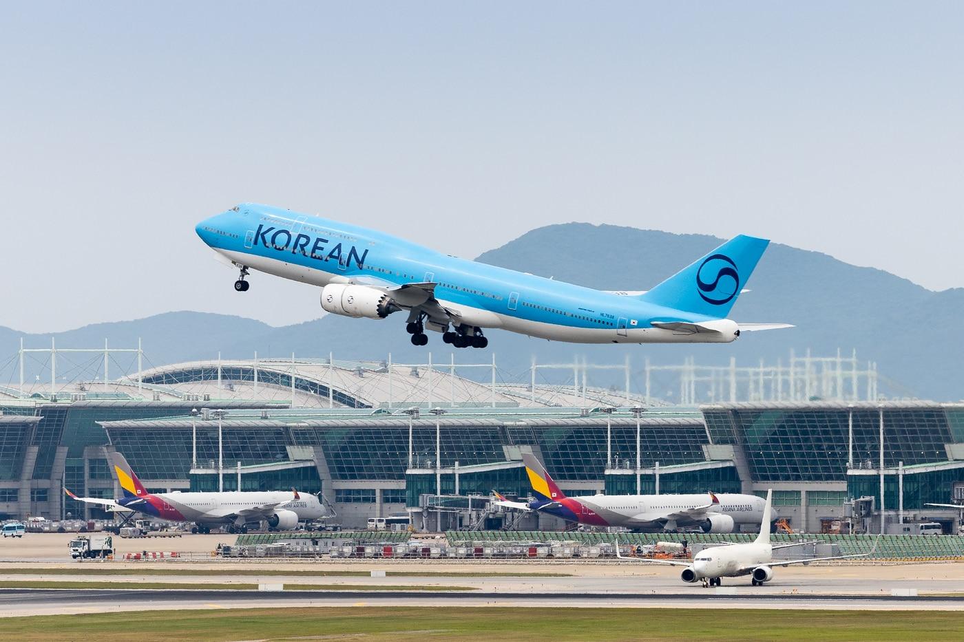 본문 이미지 - 대한항공 B747-8i 항공기. (대한항공 제공).