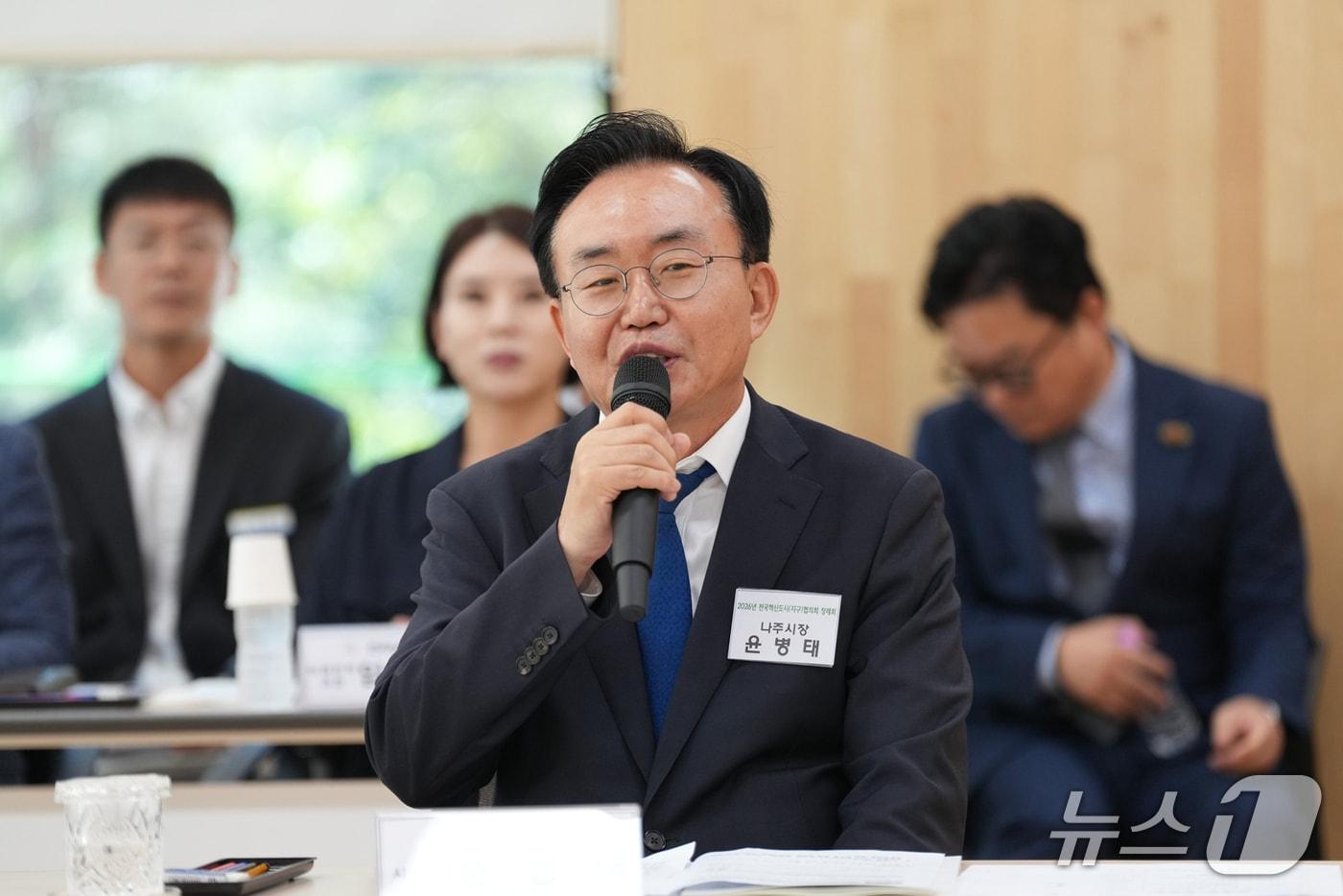 본문 이미지 - 윤병태 나주시장.(나주시 제공, 재배포 및 DB 금지)2026.9.16 ⓒ 뉴스1
