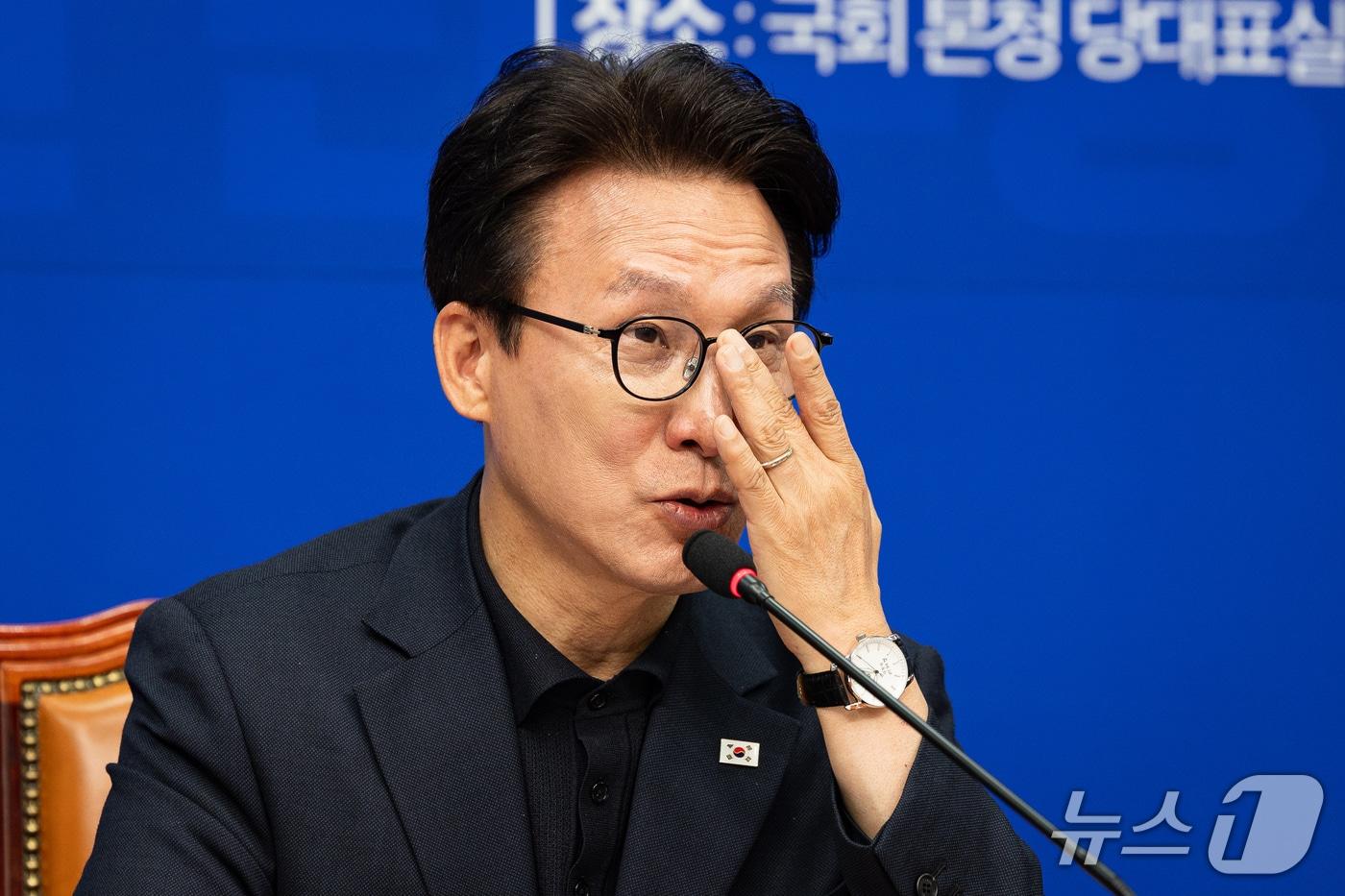 본문 이미지 - 김민석 더불어민주당 대표. ⓒ 뉴스1 유승관 기자