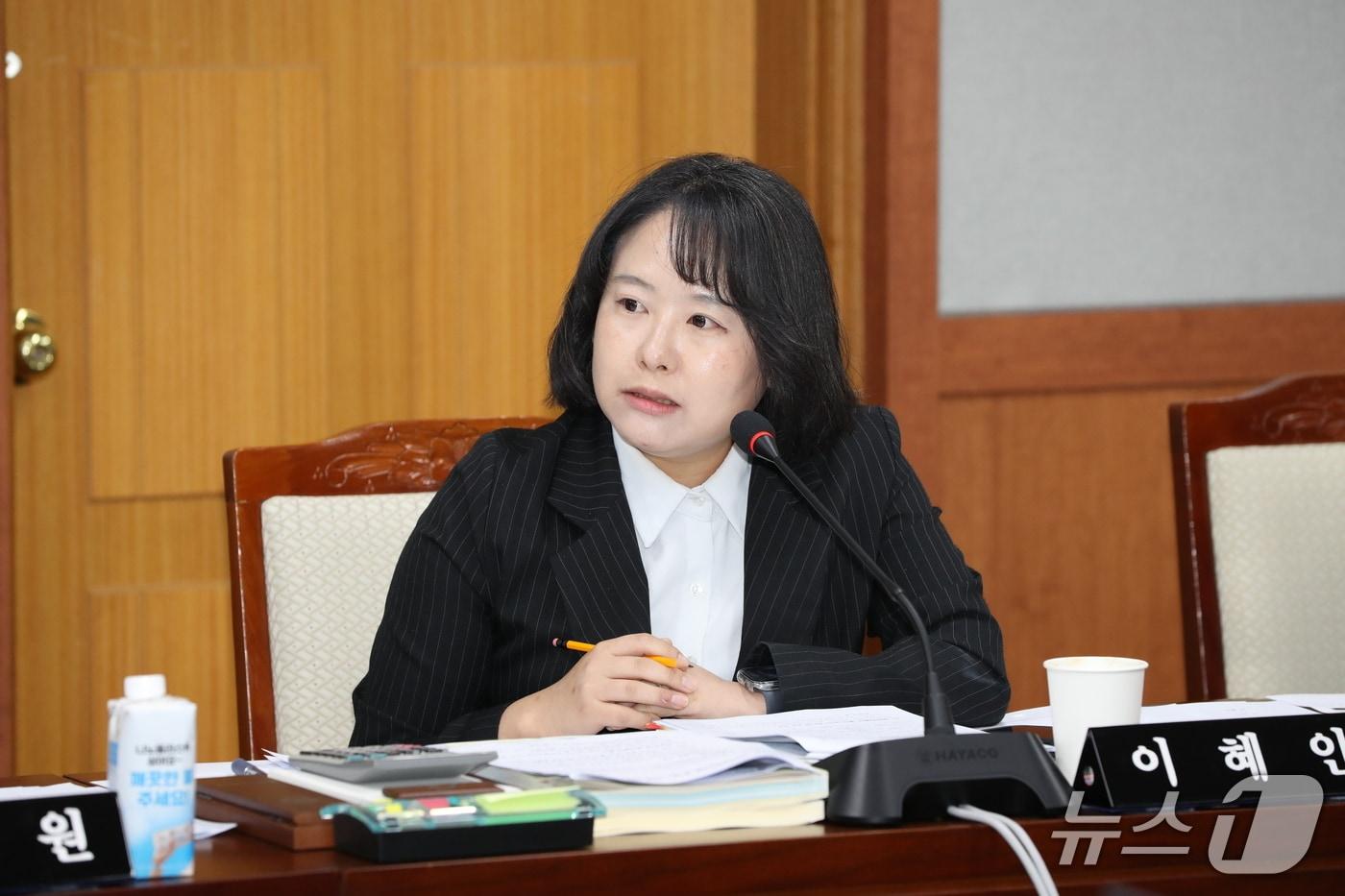 본문 이미지 - 울산 남구의회 이혜인 의원.(울산 남구의회 제공. 재판매 및 DB 금지)/뉴스1