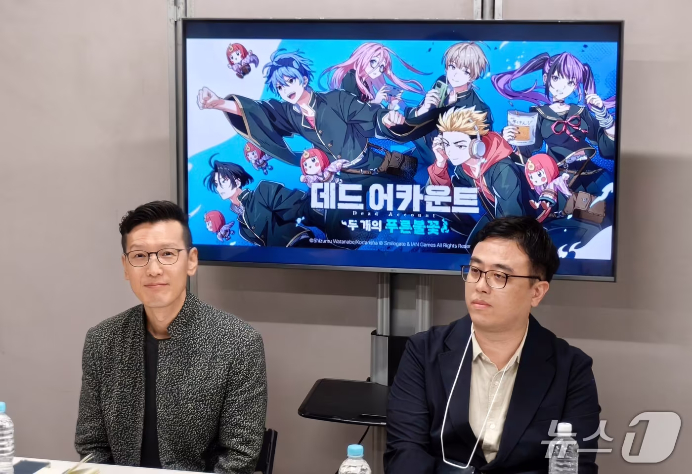 본문 이미지 - 박영재 이안게임즈 대표(왼쪽)와 김병기 PD 2026.09.17 ⓒNews1 김정현 기자
