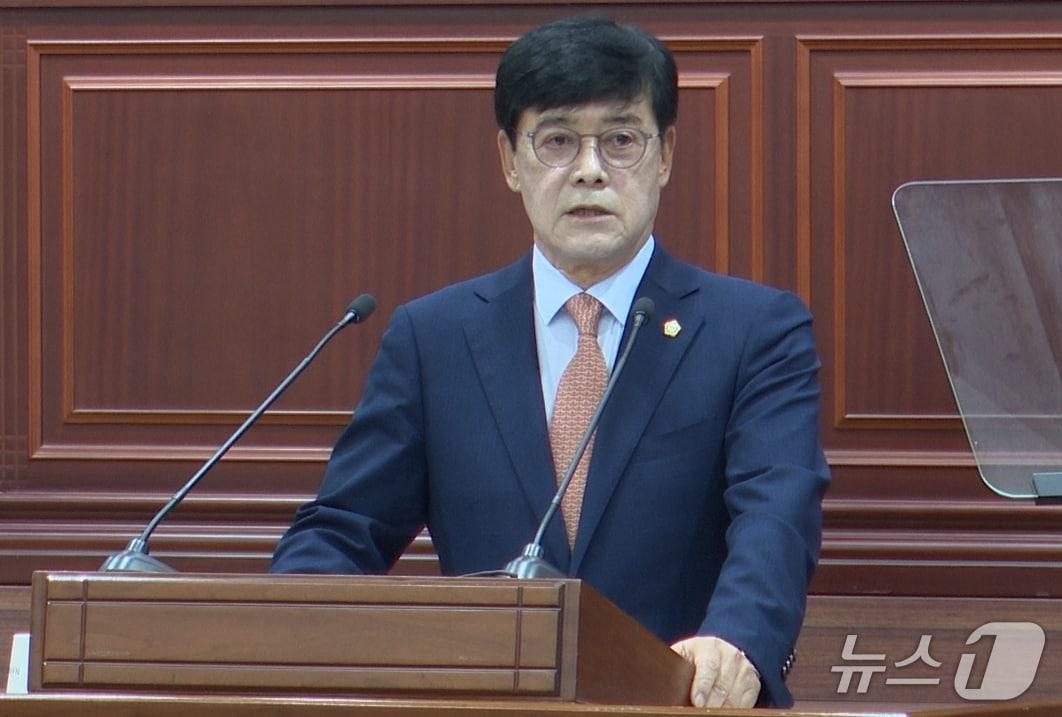 본문 이미지 - 김석조 김천시의원 자료사진(김천시의회 제공. 재판매 및 DB 금지) ⓒ 뉴스1 정우용 기자