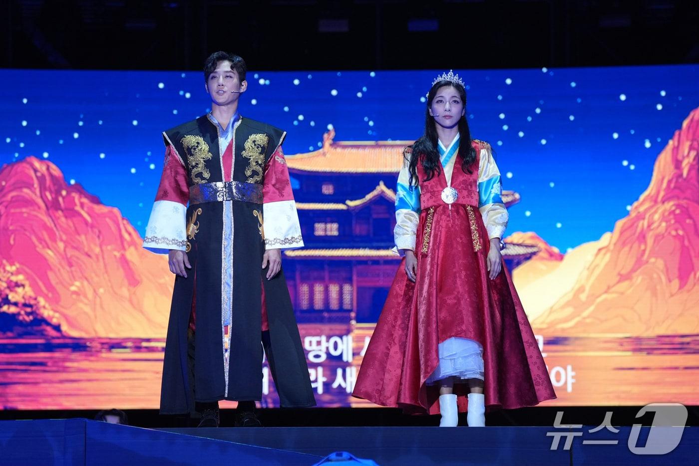 본문 이미지 - 나주영산강축제 주제공연 '왕후, 장화'.(나주시 제공, 재배포 및 DB 금지) /뉴스1