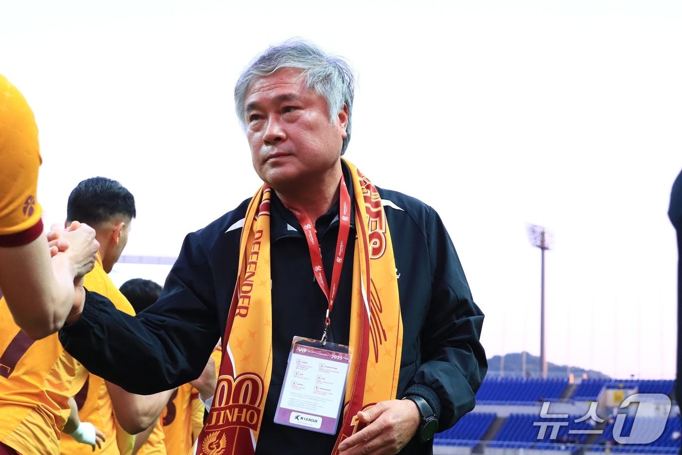 본문 이미지 - 최수용 광주FC 대표이사 직무대행 (광주FC 제공. 재판매 및 DB금지) ⓒ 뉴스1 