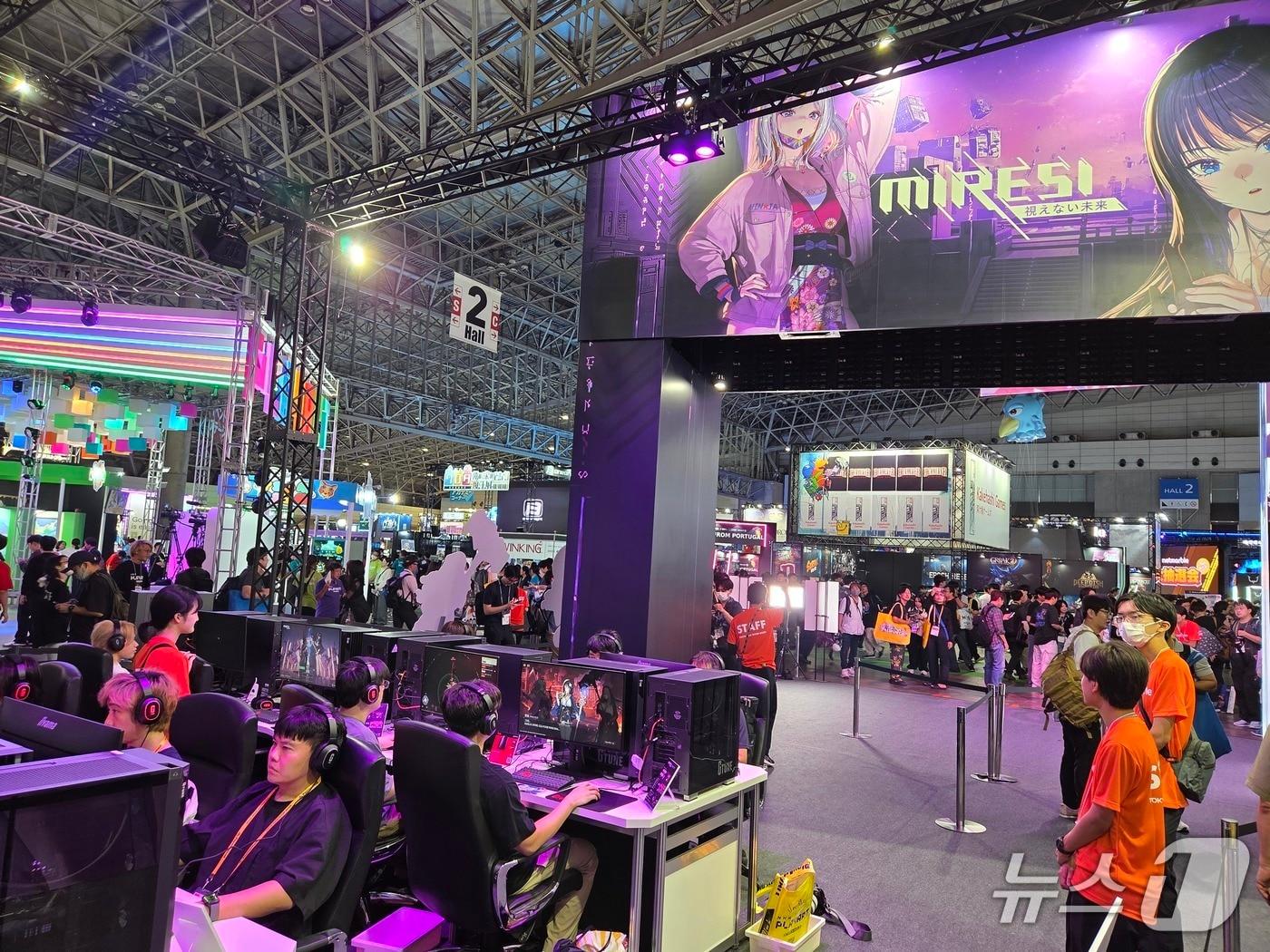 본문 이미지 - 일본 지바현 마쿠하리 멧세에서 열린 도쿄게임쇼(TGS) 2026. 2026.09.18 ⓒNews1 김정현 기자