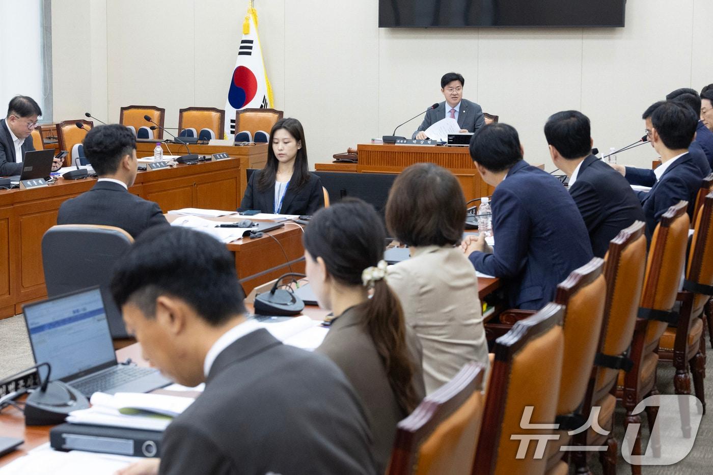 본문 이미지 - 국회 정무위원회 법안심사제1소위원회. 2026.9.2 ⓒ 뉴스1 신웅수 기자