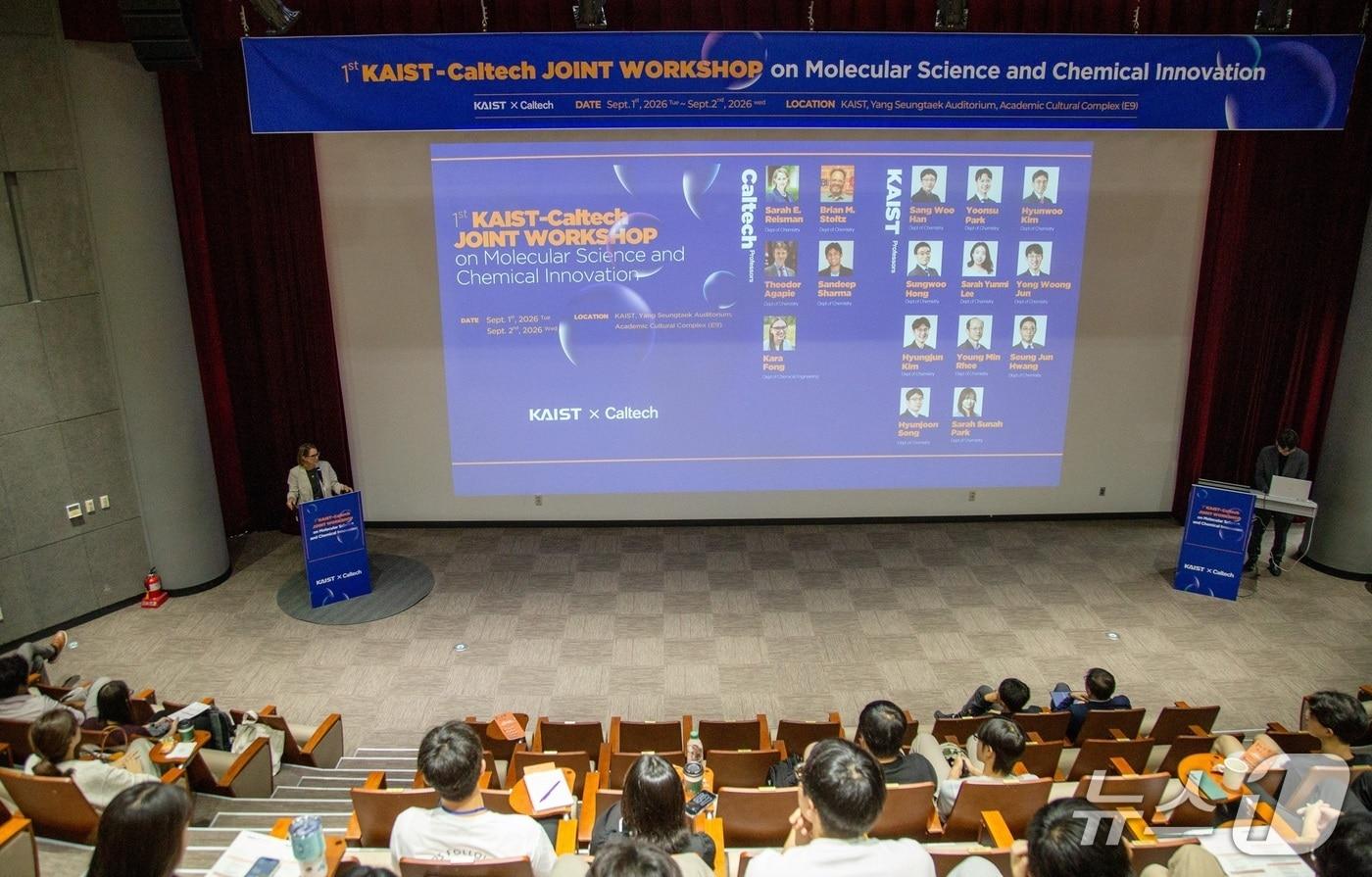 본문 이미지 - 제1회 KAIST-Caltech 분자과학 및 화학혁신 공동 워크숍(KAIST 제공) /뉴스1