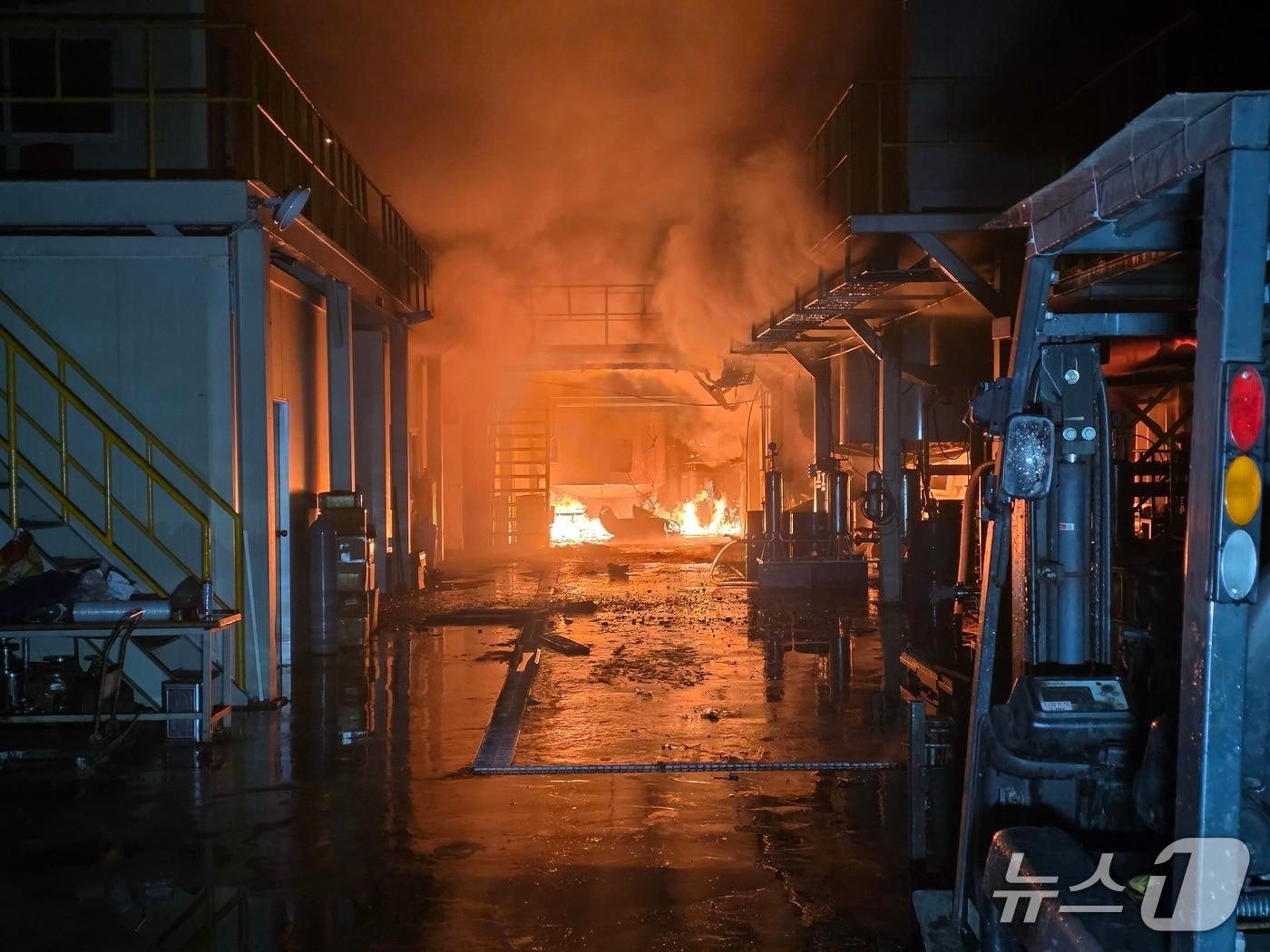 본문 이미지 - 화재 현장. (경기도북부소방재난본부 제공. 재판매 및 DB 금지) 2026.9.2/뉴스1