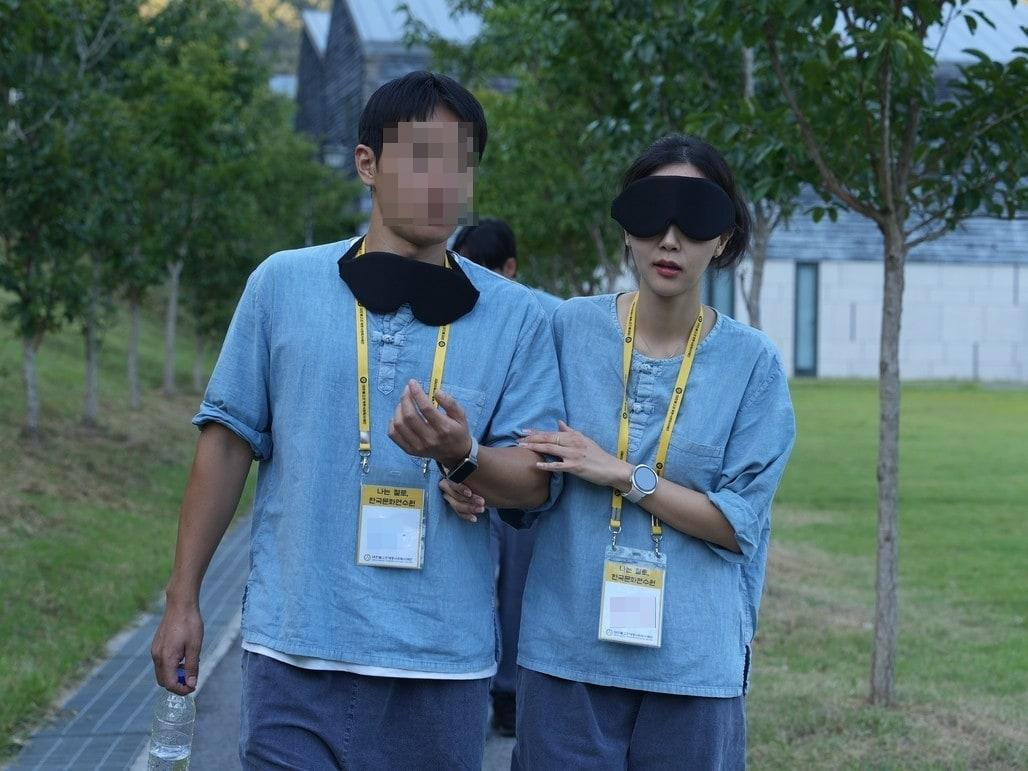 본문 이미지 - '나는 절로, 한국문화연수원' 블라인드 데이트 장면 (대한불교조계종사회복지재단 제공. 재판매 및 DB 금지) 2026.9.20/뉴스1
