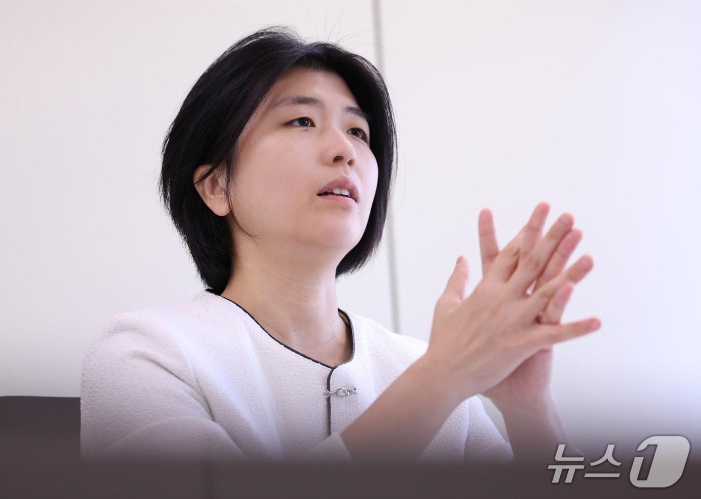 본문 이미지 - 허수진 인권보호부 부부장 검사가 18일 서울 서초구 서울중앙지방검찰청에서 뉴스1과 인터뷰를 하고 있다. 2026.9.18 ⓒ 뉴스1 박지혜 기자