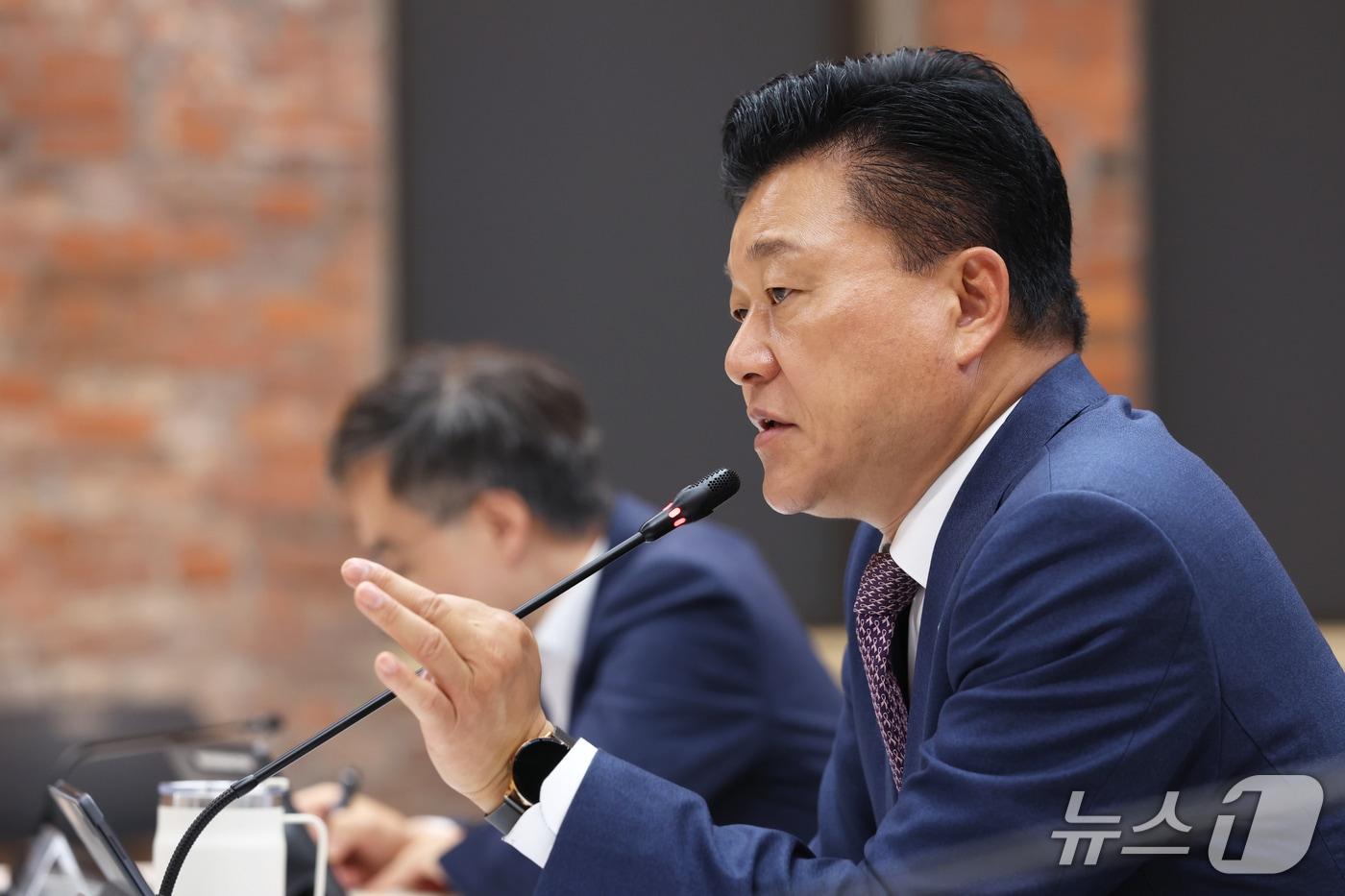 본문 이미지 - 신용한 충북지사 확대간부회의.(충북도 제공. 재판매 및 DB 금지) 2026.9.21/뉴스1