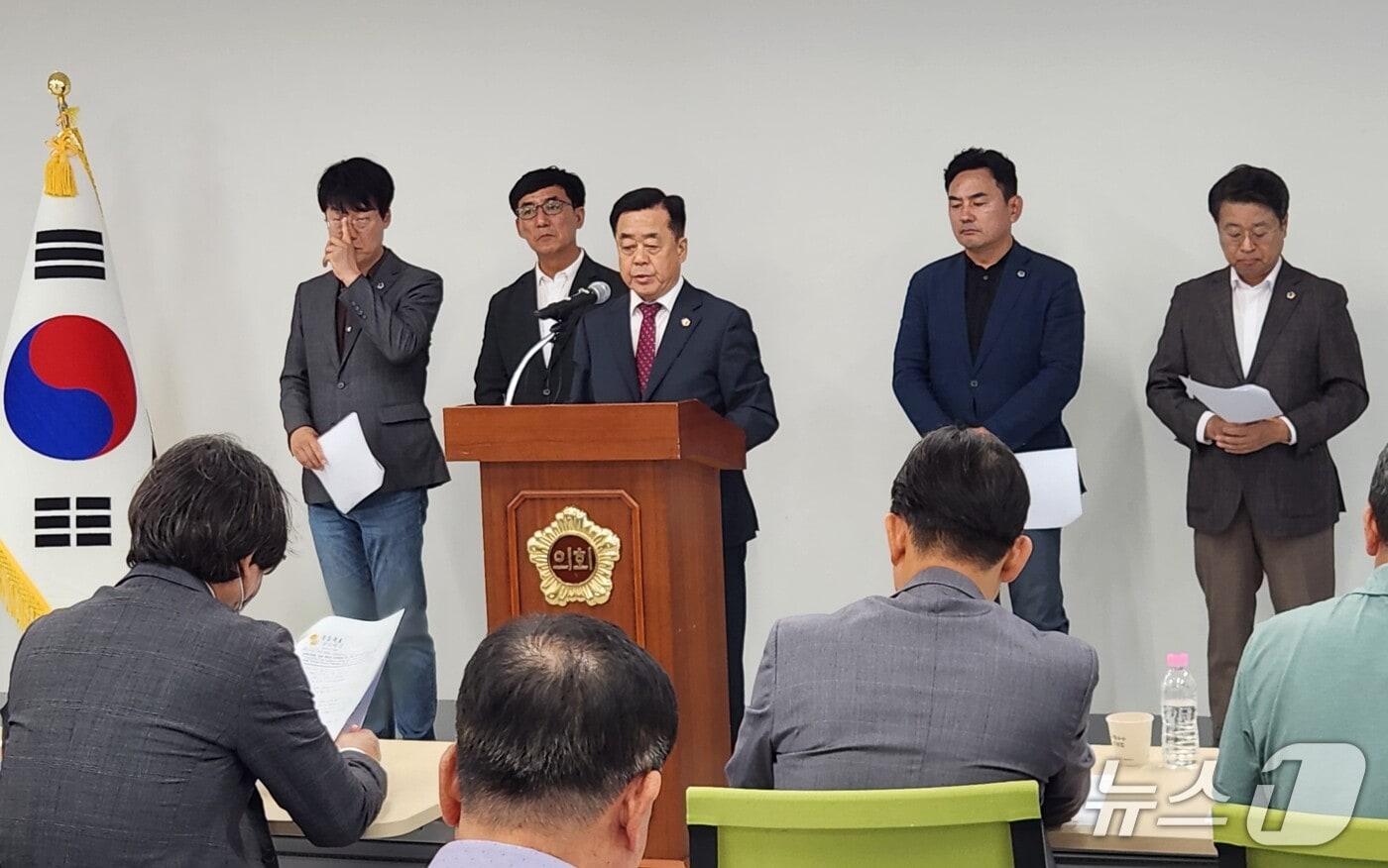 본문 이미지 - 경북도의회는 21일 정부의 미래대응기금 신설과 지방교부세·지방교육재정교부금 개편 추진을 중단하라고 촉구했다.(경북도의회 제공. 재판매 및 DB금지) /뉴스1