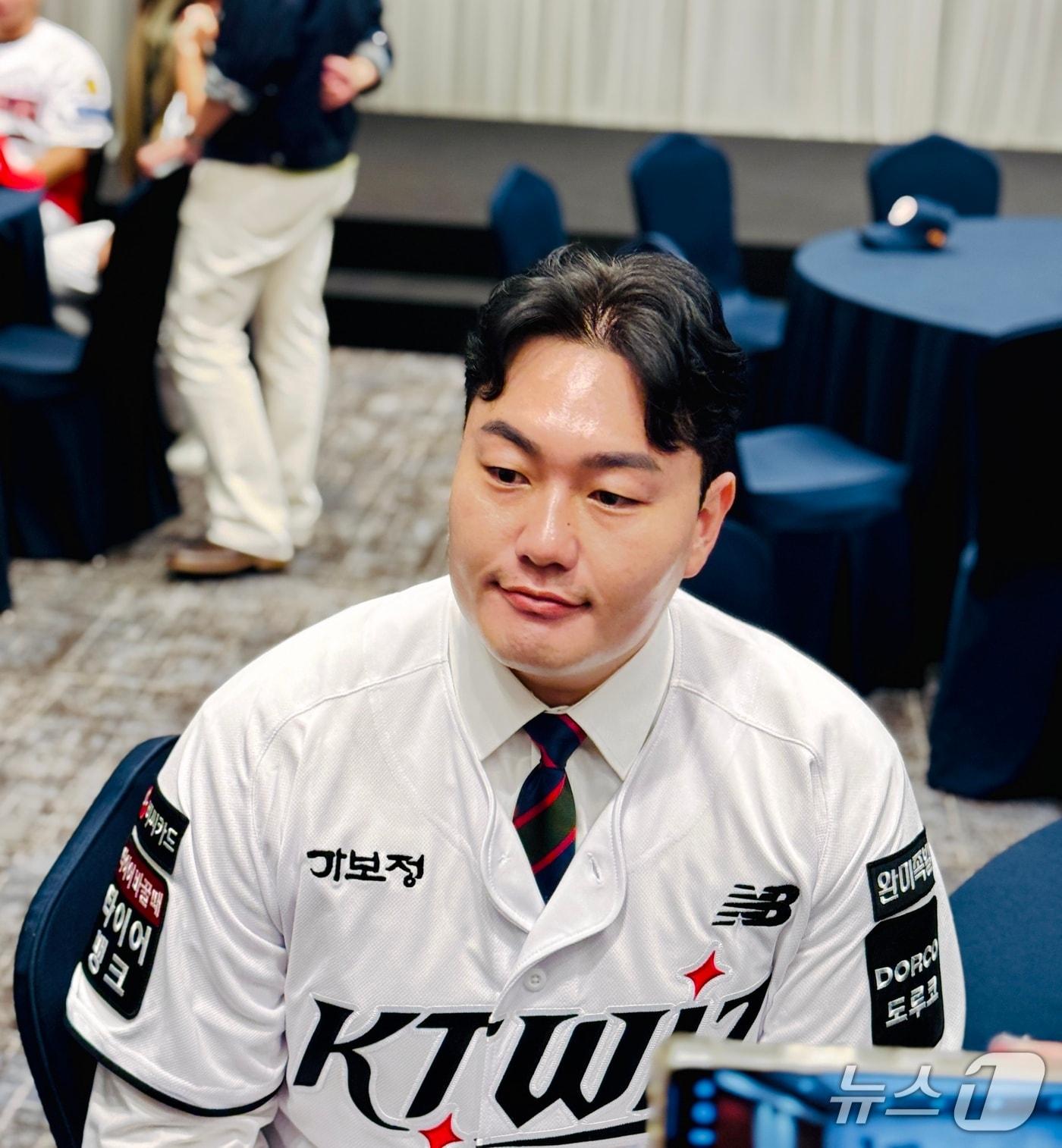 본문 이미지 - 2027 신인드래프트에서 KT 위즈에 지명된 최지만.ⓒ 뉴스1 서장원기자