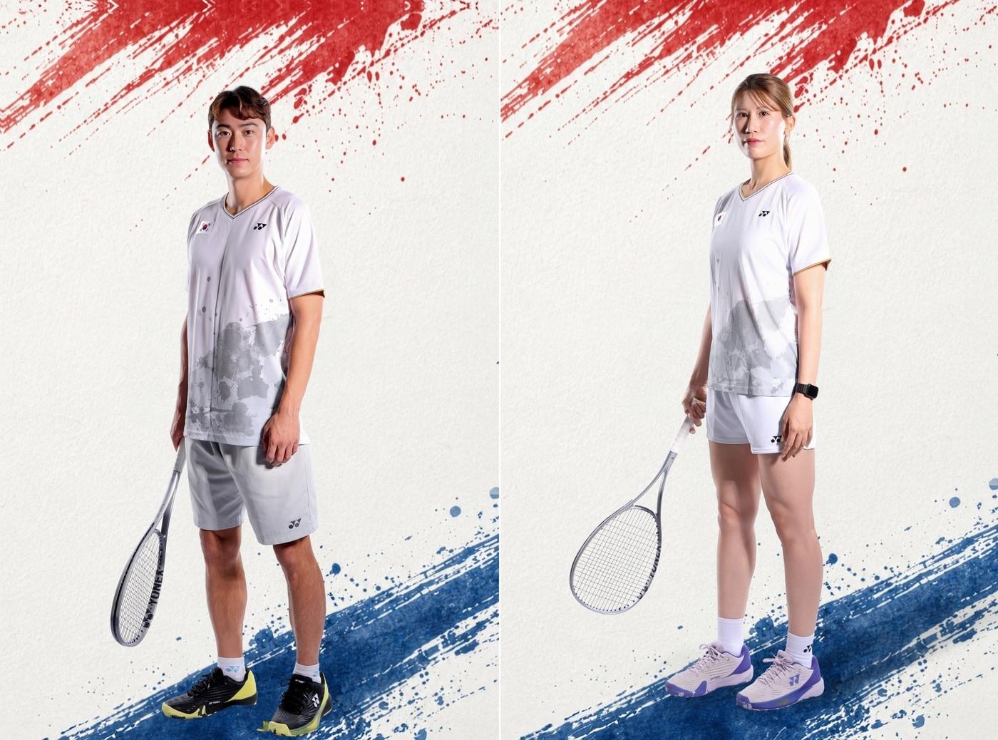 본문 이미지 - 정구 대표팀 박재규, 김연화. (대한체육회 제공. 재판매 및 DB 금지)