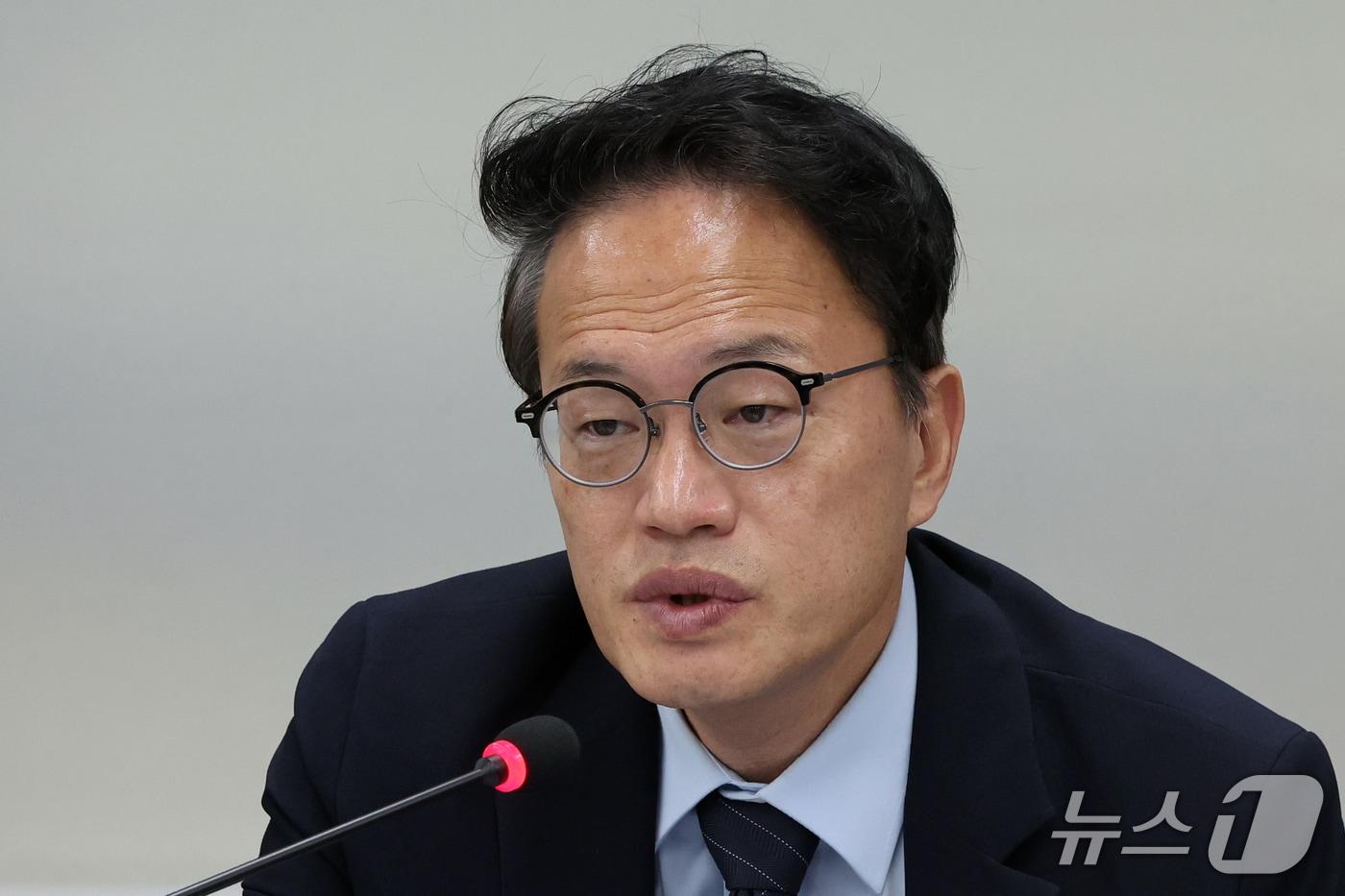 본문 이미지 - 더불어민주당 소속 국회 행정안전위원회 위원인 박주민  의원. 민주당은 김지용 중수청장 후보자에 대한 인사청문회와 관련해 "오는 7일 행안위 전체회의에서 인사청문계획서가 의결되면 오는 14일 열릴 것"이라고 예고했다. ⓒ 뉴스1 황기선 기자