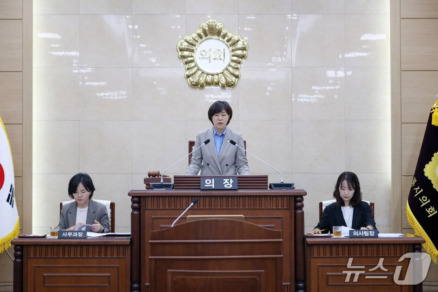 본문 이미지 -  계룡시의회는 9일부터 22일까지 14일간 진행된 제7대 계룡시의회 제1차 정례회를 마무리했다. (계룡시의회 제공. 재판매 및 DB금지) /뉴스1