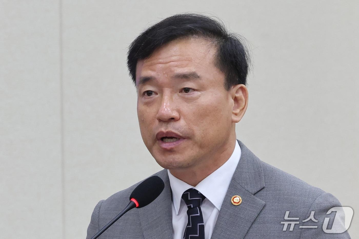 본문 이미지 - 김종철 방송미디어통신위원회 위원장. 2026.9.22 ⓒ 뉴스1 황기선 기자
