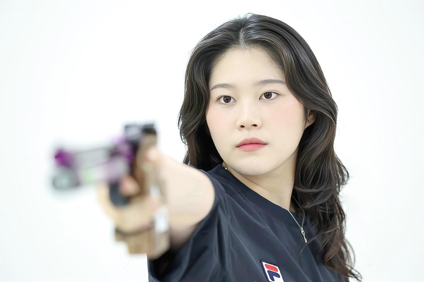 본문 이미지 - 사격대표팀 공기권총의 추가은. (대한사격연맹 제공. 재판매 및 DB 금지)