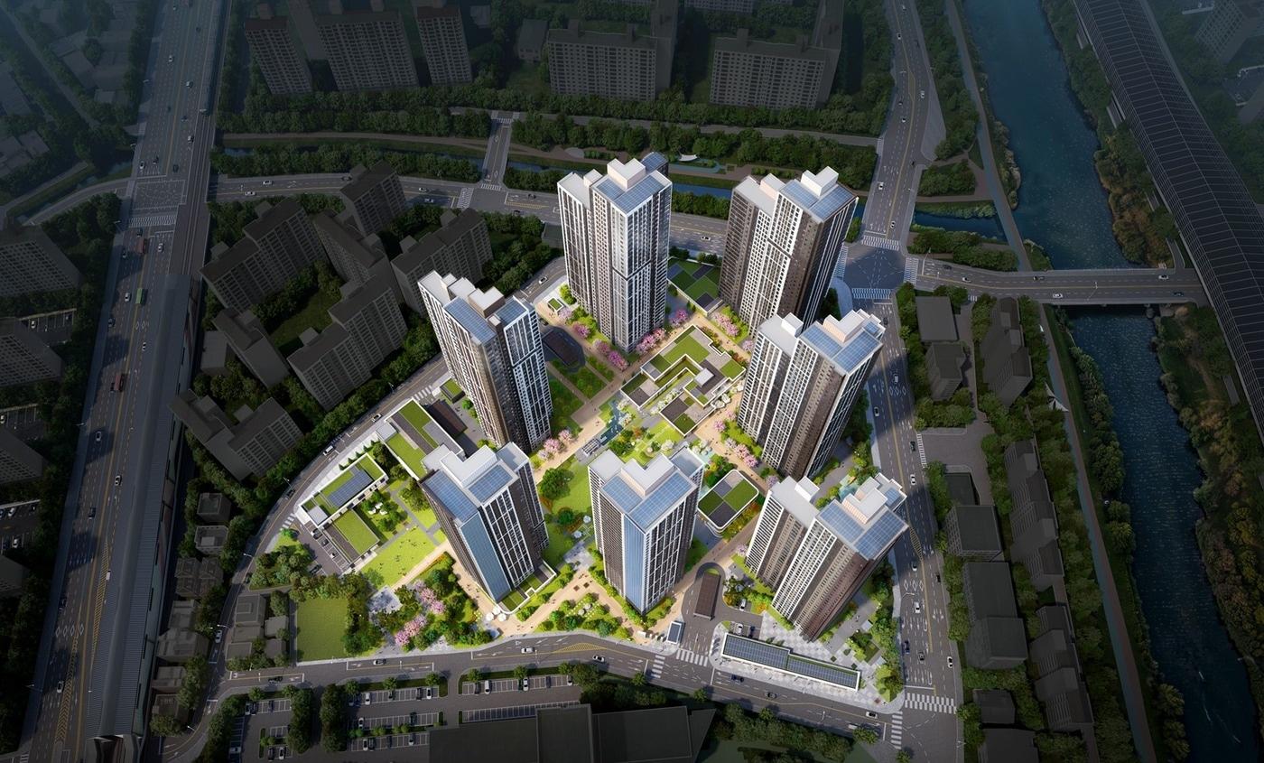 본문 이미지 - 성대야구장 조감도.(LH 제공) / 뉴스1 ⓒ News1