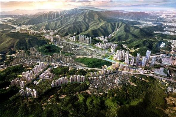 본문 이미지 - 서리풀 1지구 조감도.(LH 제공) / 뉴스1 ⓒ News1