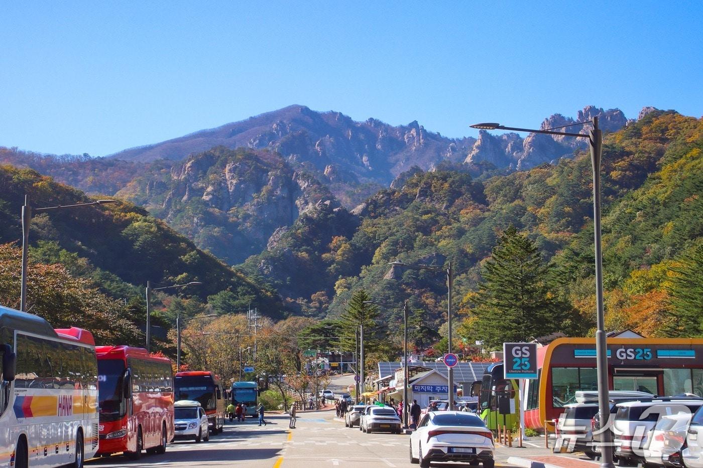 본문 이미지 - 설악산국립공원 양양 오색지구 주전골 초입.(양양군 제공. 재판매 및 DB 금지) 2026.9.23/뉴스1