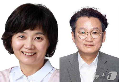 본문 이미지 - 28일 자로 임용되는 이정미 울산시 복지보건국장(왼쪽), 유재권 공보담당관. (울산시 제공. 재판매 및 DB 금지) /뉴스1