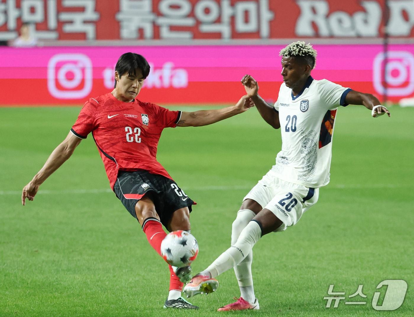 본문 이미지 - 축구대표팀 출신 수비수 설영우.  ⓒ 뉴스1 김영운 기자