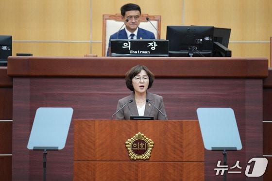 본문 이미지 - 김영자 전북도의원이 플랫폼 노동자를 보호하고 지원할 수 있는 조례안을 발의했다.(의회 제공, 재판매 및 DB 금지)2026.9.25/뉴스1