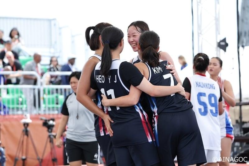본문 이미지 - 한국 여자 3X3 농구 대표팀.(대회 조직위원회 제공.재판매 및 DB 금지)