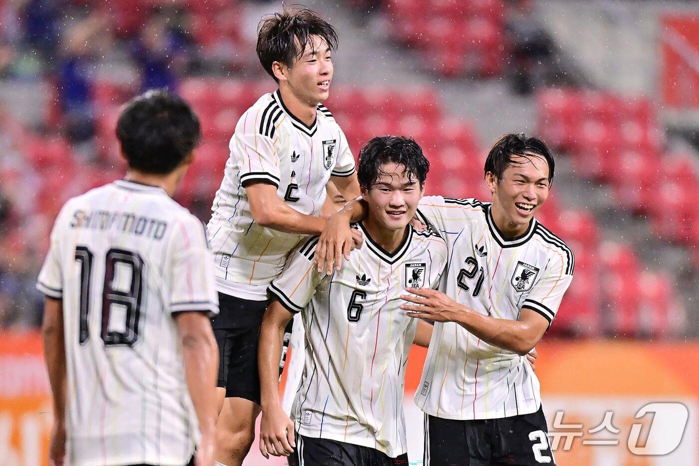 본문 이미지 - 일본이 2026 아이치·나고야 아시안게임 남자 축구 4강에 진출했다. ⓒ AFP=뉴스1