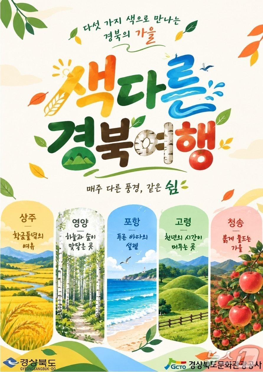 본문 이미지 - 색다른 경북여행 포스터.(경북도 문화관광공사 제공, 재판매 및 DB 금지)