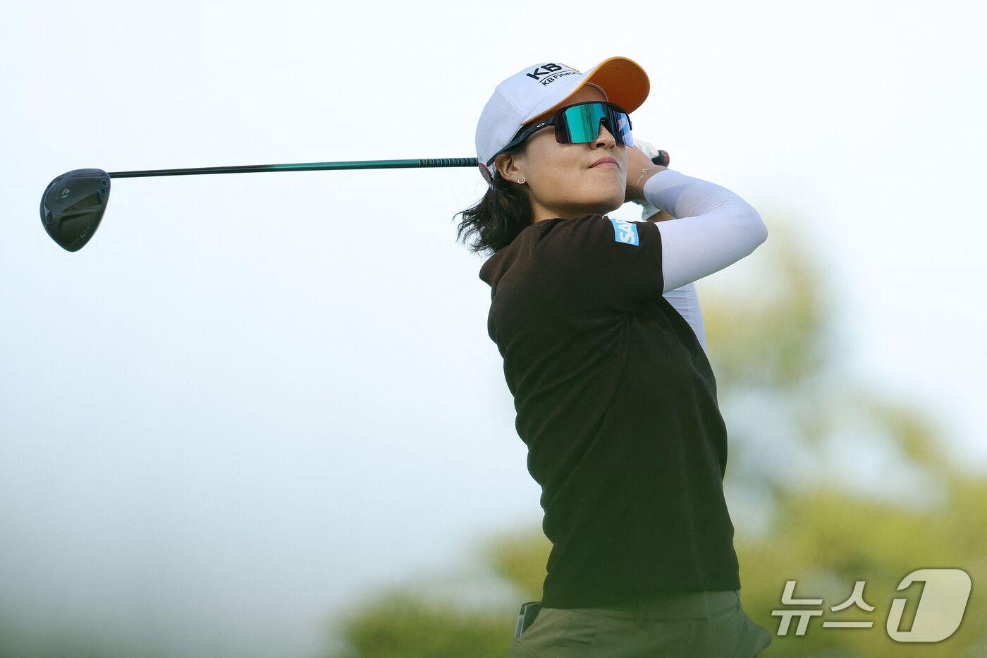 본문 이미지 - LPGA 투어의 전인지. ⓒ AFP=뉴스1