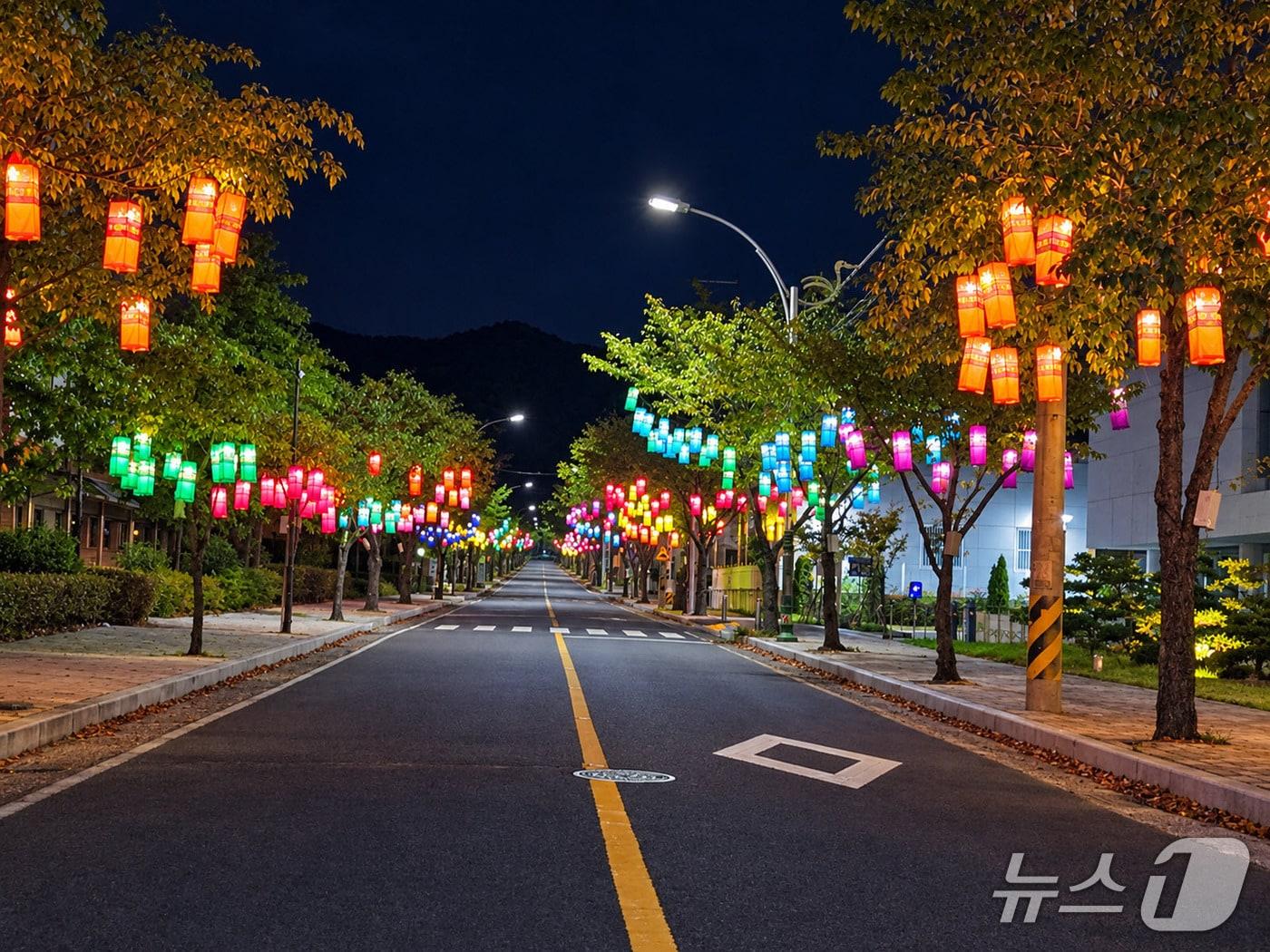본문 이미지 - 진주 실크로드 전경(진주시 제공. 재판매 및 DB금지).