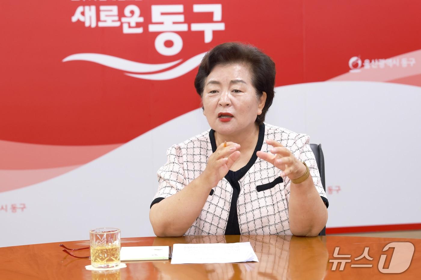 본문 이미지 - 천기옥 울산 동구청장. (울산 동구 제공. 재판매 및 DB 금지)/뉴스1