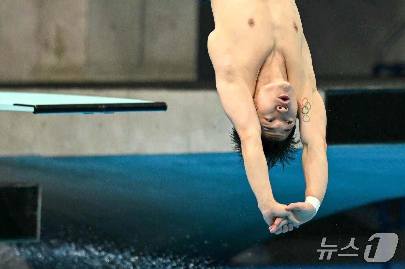 본문 이미지 - 한국 다이빙 국가대표 김영남.ⓒ AFP=뉴스1