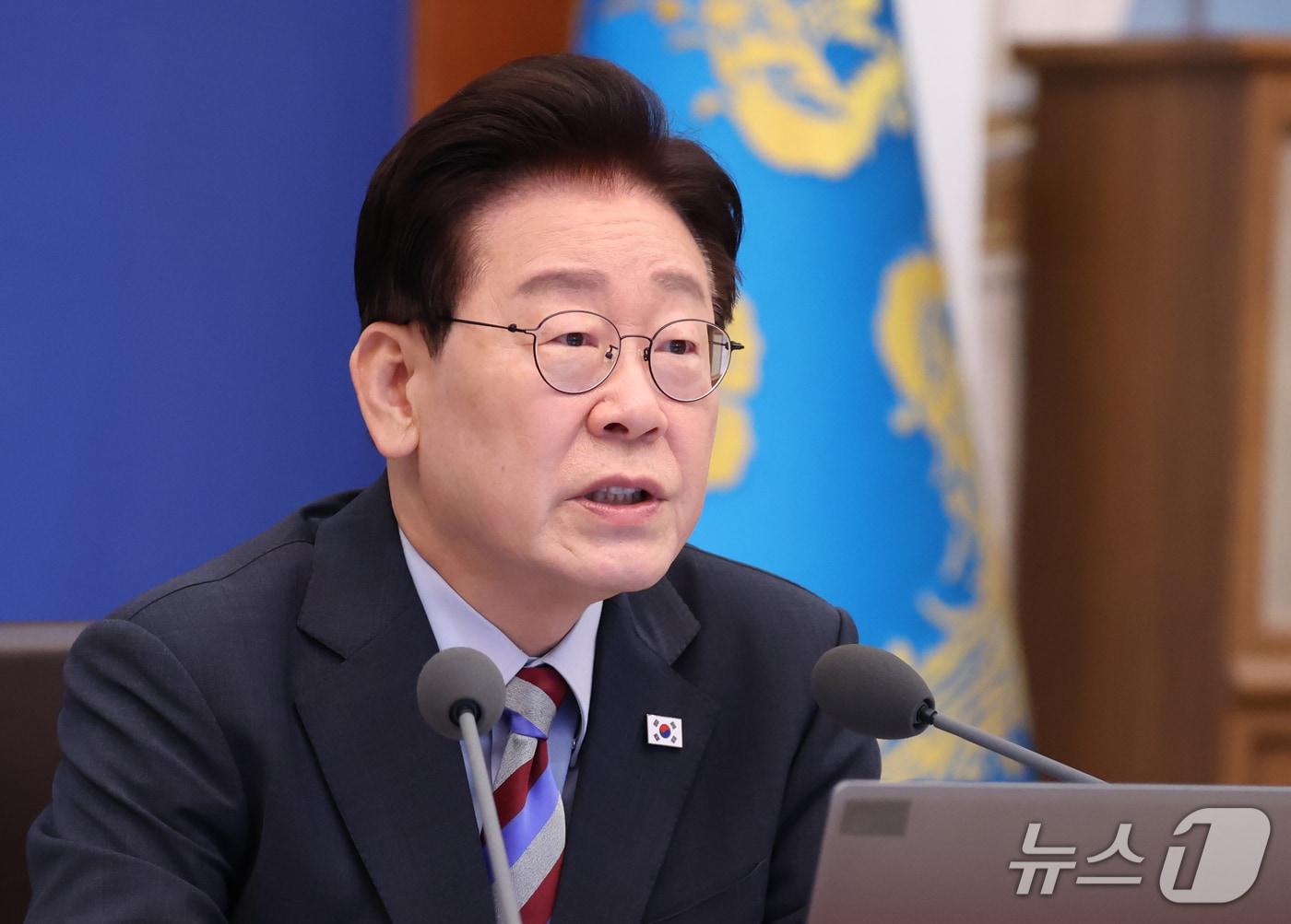 본문 이미지 - 이재명 대통령이 29일 청와대에서 열린 국무회의에서 발언을 하고 있다. 2026.9.29 ⓒ 뉴스1 허경 기자