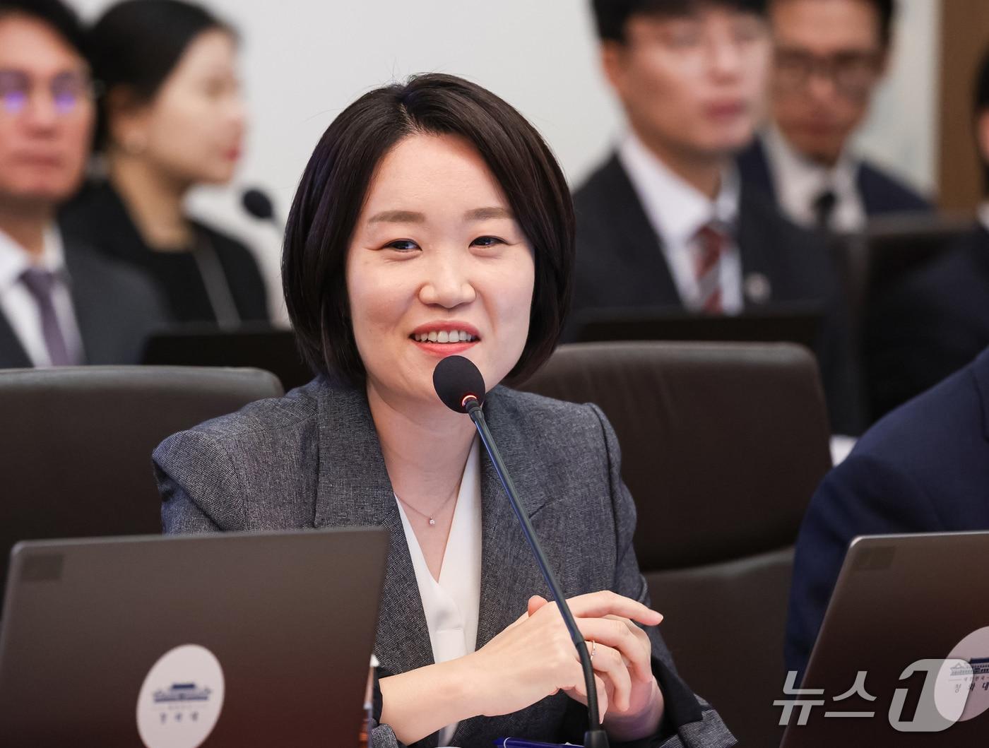본문 이미지 - 이소영 중소벤처기업부 장관이 29일 청와대에서 열린 국무회의에서 발언을 하고 있다. 2026.9.29 ⓒ 뉴스1 허경 기자