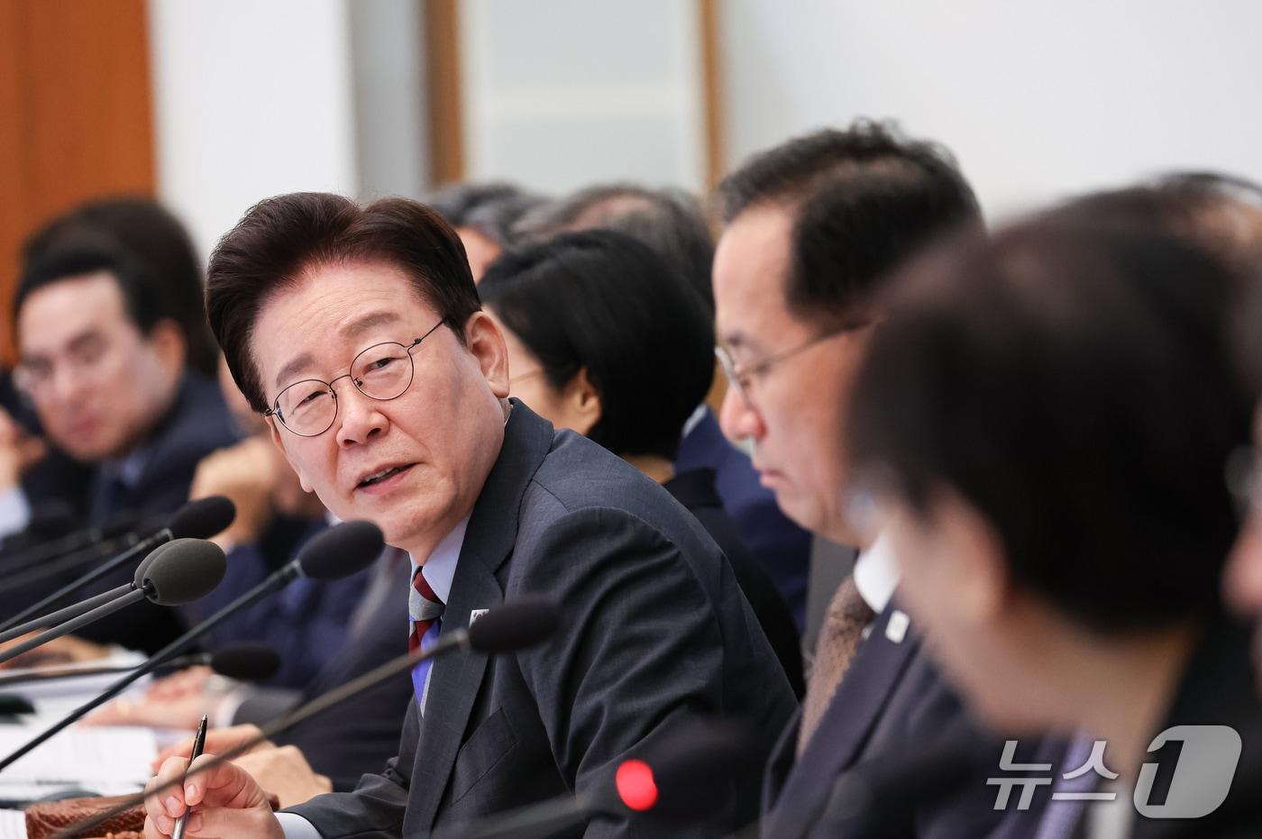 본문 이미지 - 이재명 대통령이 29일 청와대에서 열린 국무회의에서 발언을 하고 있다. 2026.9.29 ⓒ 뉴스1 허경 기자